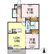 (仮称)D-ROOM岩倉市大市場町の間取り画像