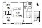 アメニティカノンBの間取り画像