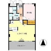 エルロード住吉7号館の間取り画像