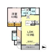 プラムコートⅣの間取り画像