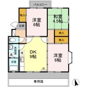 ヴェルテ皆賀の間取り画像