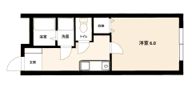 コーポ小山2号棟の間取り画像