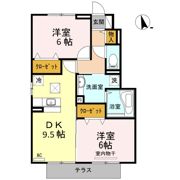 メゾン ブランシェの間取り画像