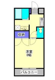 サンライズ金田の間取り画像