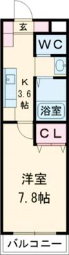 Kビル横山の間取り画像