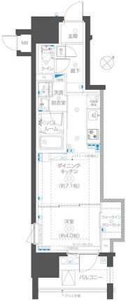 ZOOM立川曙町の間取り画像