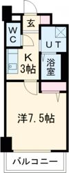 サザンクレスト七道の間取り画像