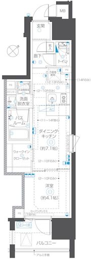 ZOOM立川曙町の間取り画像