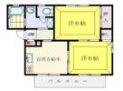 パークサイドCの間取り画像