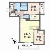 コンフォート H2026の間取り画像