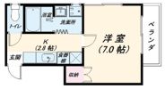 スカイハイツホウライの間取り画像
