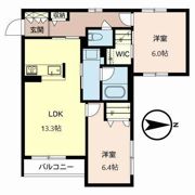 シャーメゾン安満西の町の間取り画像