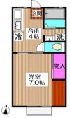 ハイツ東貝塚の間取り画像