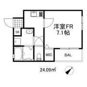 ワコーレヴィータ生田町の間取り画像