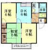 ハミング田川の間取り画像