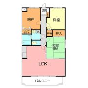 湘南エアーハイムⅠの間取り画像