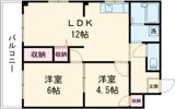 レジデンス長嶺Ⅰの間取り画像