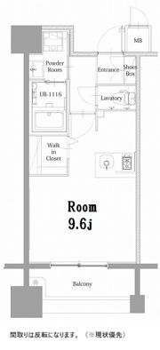 エンクレスト呉服町の間取り画像