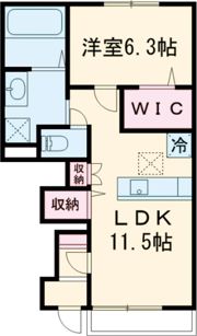 パインフォレスト浜の宮Ⅱの間取り画像