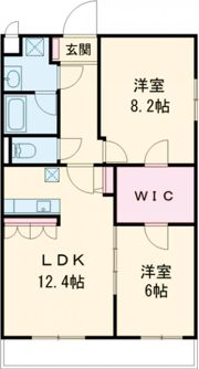 アンベリールの間取り画像