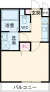 ラ・ポルテ三田町の間取り画像