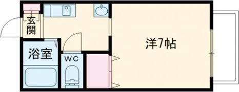 フローラルヤングハイツの間取り画像
