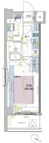 ブライズ蒲田EASTの間取り画像