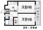 メゾンLeeの間取り画像