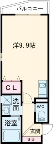 ハートフル岡場駅前の間取り画像