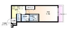 フジパレス湊駅南ノースの間取り画像