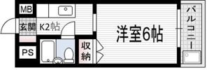 メゾンLeeの間取り画像