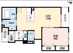 Live GardenⅠの間取り画像