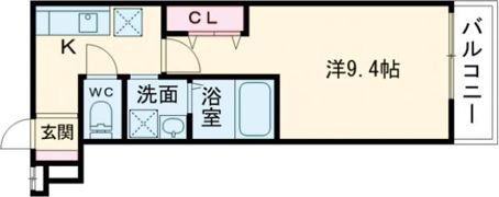 フジパレス湊駅南ノースの間取り画像
