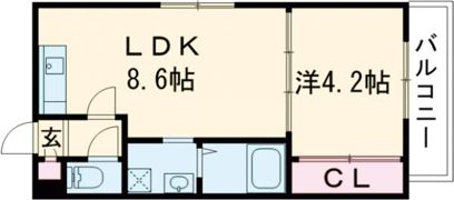 グラン寝屋川の間取り画像