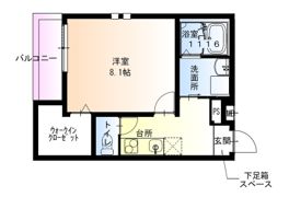 フジパレス湊駅南サウスの間取り画像