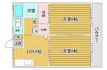 中冨ハイツⅢの間取り画像