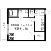 ヴィラ パルルヴァンの間取り画像
