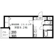 ヴィラ パルルヴァンの間取り画像