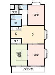 武蔵野レジデンスの間取り画像