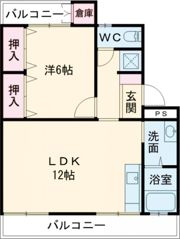 第1石打ビルの間取り画像