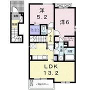 サンエアリーBの間取り画像