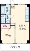 楠マンションの間取り画像
