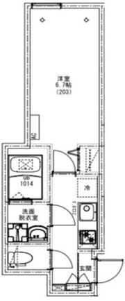 KEIAI RESIDENCE 清瀬Ⅵの間取り画像