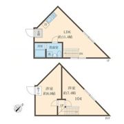 シンフォニア八広の間取り画像