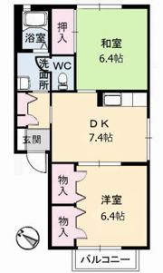 ツインピア A棟の間取り画像