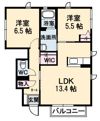 K'sスクエア D棟の間取り画像
