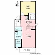 シャーメゾンMIROの間取り画像
