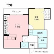 マノア B棟の間取り画像