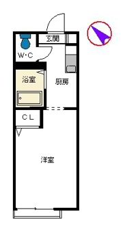 エスペラントの間取り画像