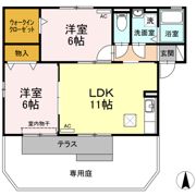 ヴェルドミール Aの間取り画像